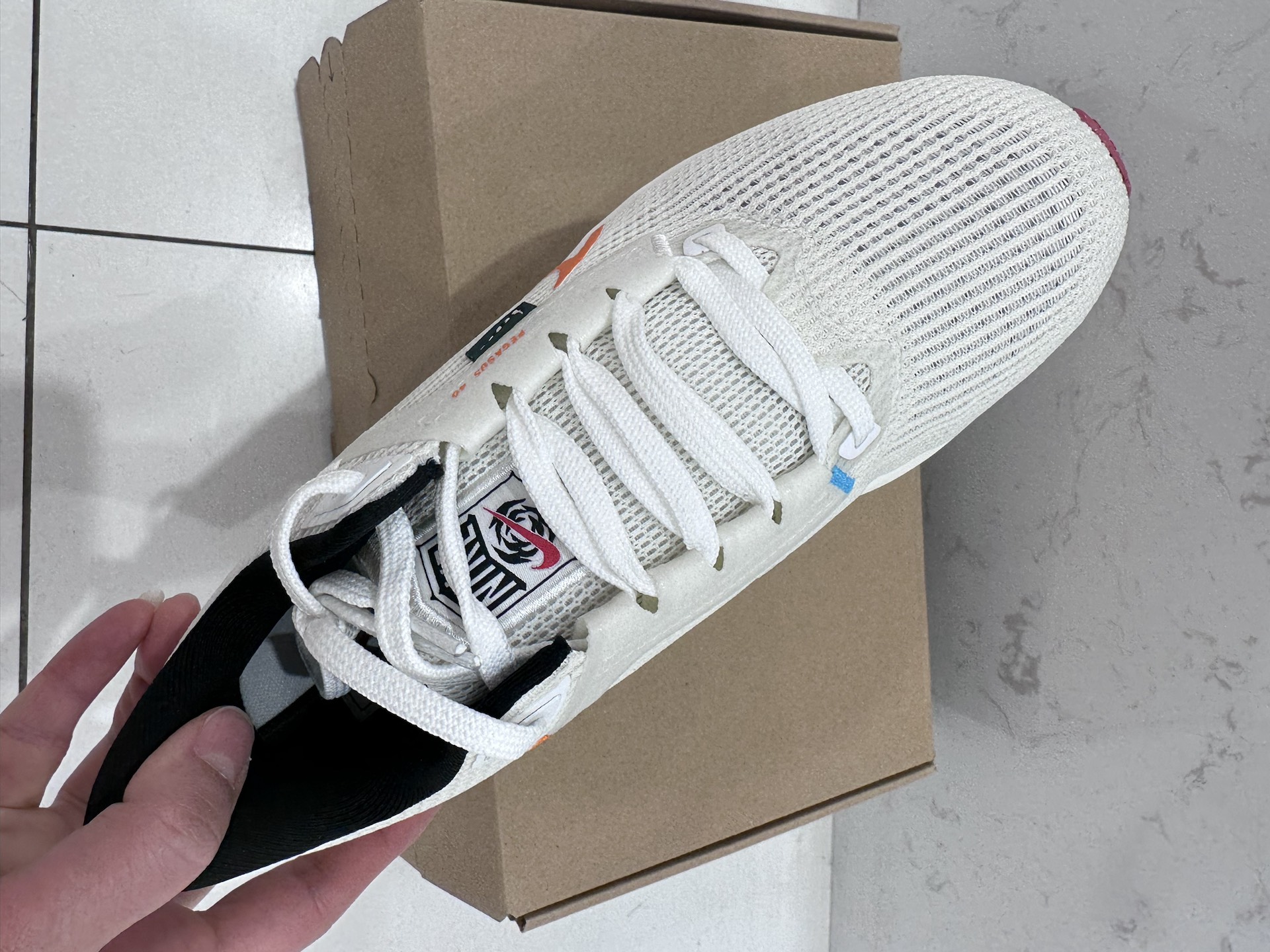 Nike Air Zoom Pegasus 40 White Colored Hook review Alex 03