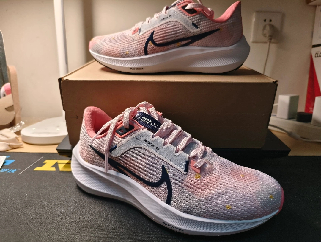 Nike Air Zoom Pegasus 40 Black Honey Peach review Pat 03