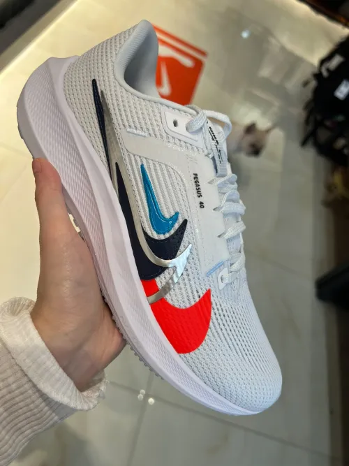 Nike Air Zoom Pegasus 40 Black Orange Blue review 