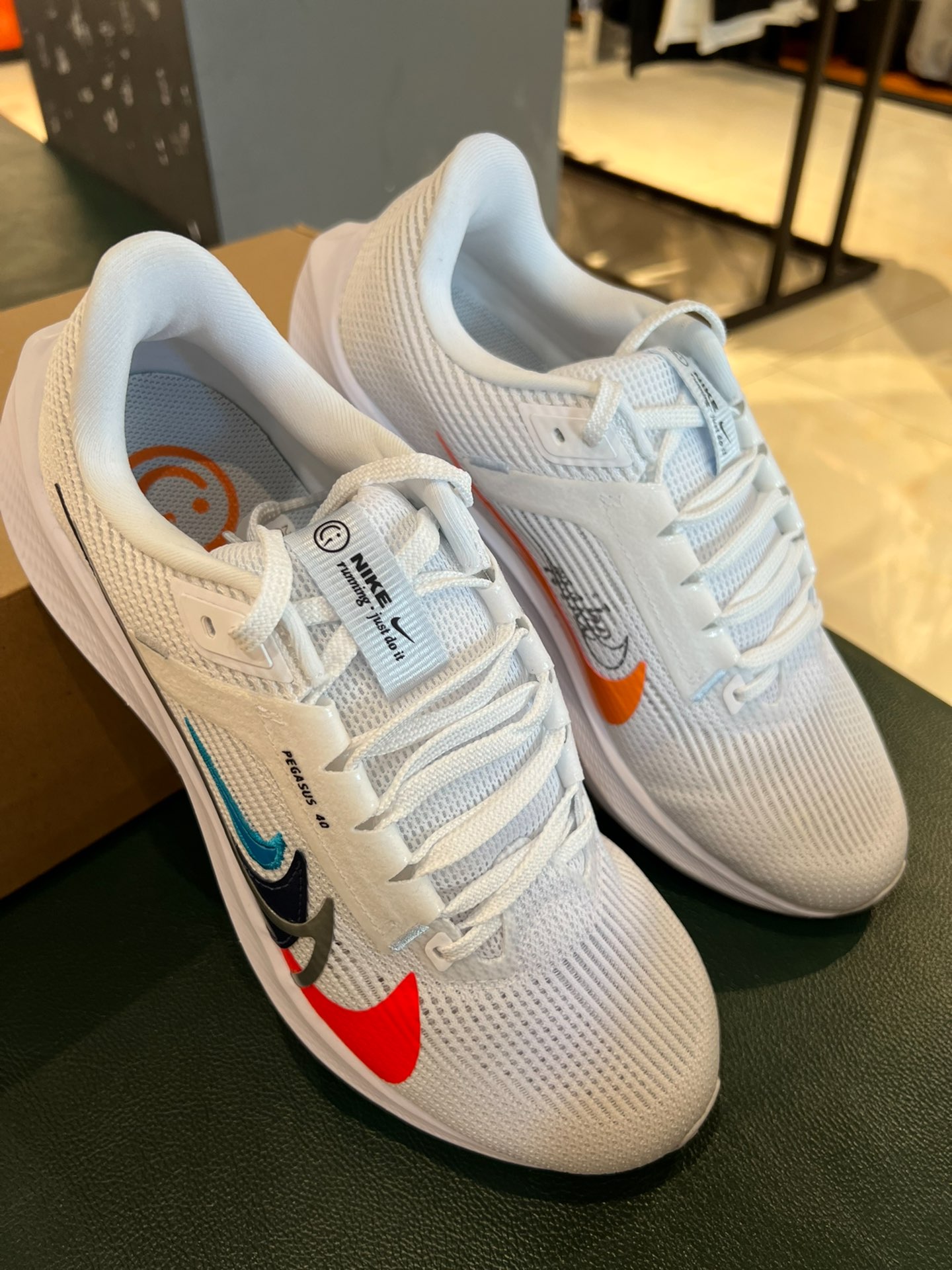 Nike Air Zoom Pegasus 40 Black Orange Blue review Alex 02