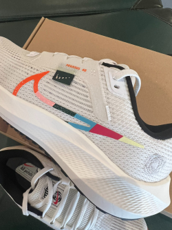Nike Air Zoom Pegasus 40 Black Orange Blue review Cameron 04
