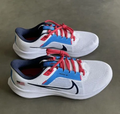 Nike Air Zoom Pegasus 40 White Blue review 