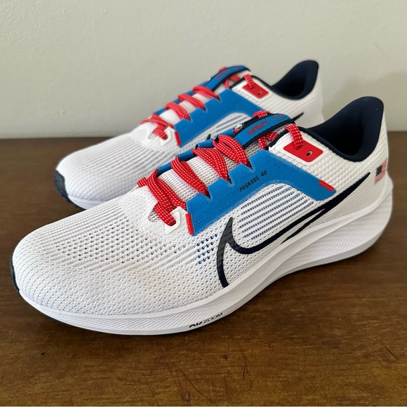 Nike Air Zoom Pegasus 40 White Blue review Casey 02
