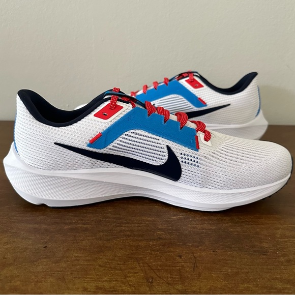 Nike Air Zoom Pegasus 40 White Blue review Casey 04