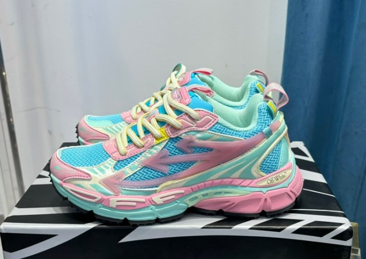 OFF-WHITE Out Of Blue Pink Blue review Julissa Aleman