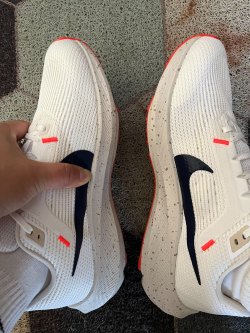 Nike Air Zoom Pegasus 40 White Orange review Casey 02