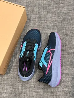 Nike Air Zoom Pegasus 40 Black Pink Blue review Jamie 06