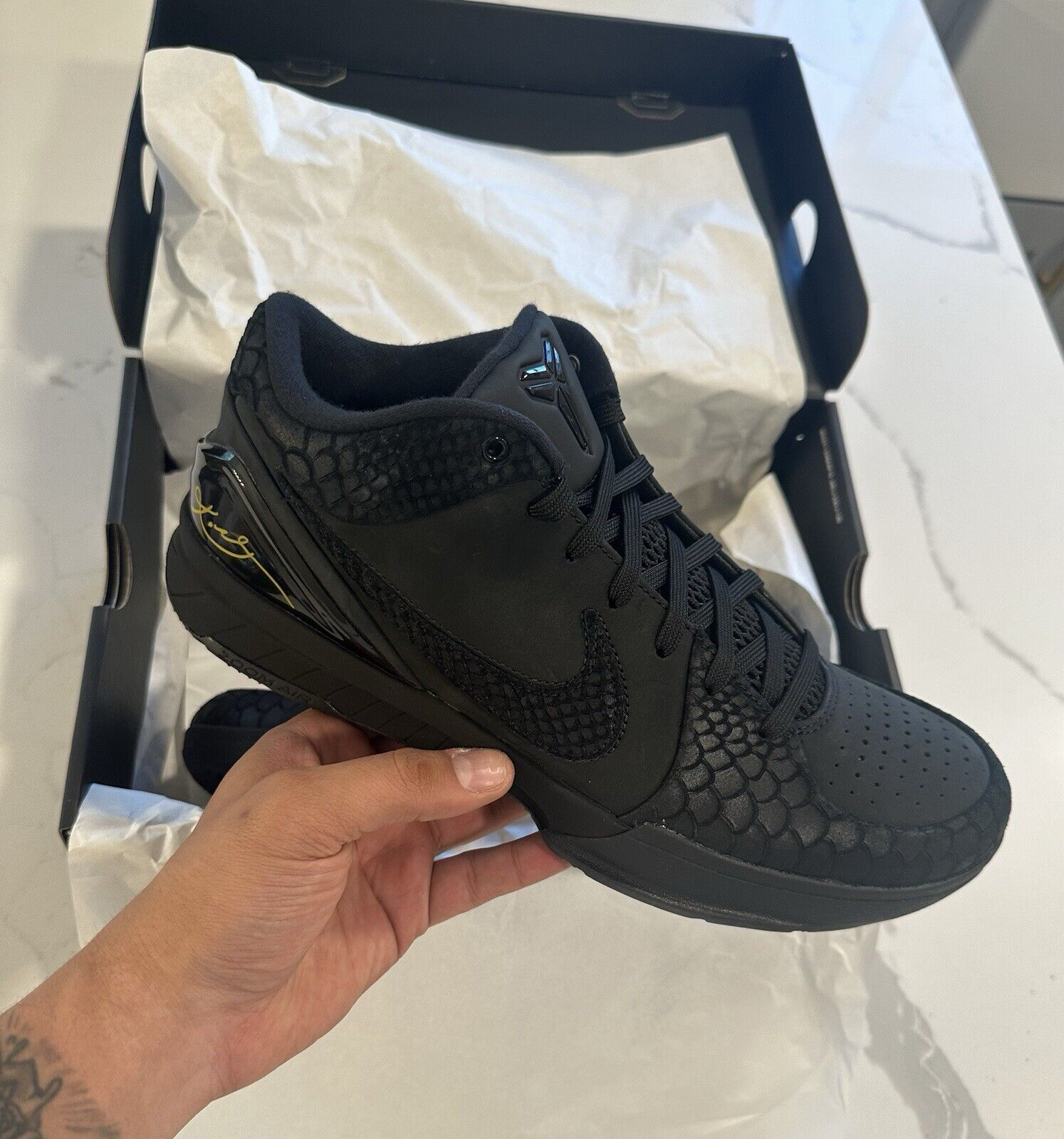 Nike Kobe 4 Protro “Black Mamba” review B.A. Brad 02