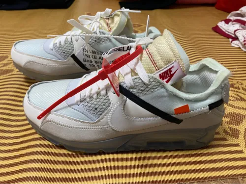 Off-White x Nike Air Max 90 All White review 