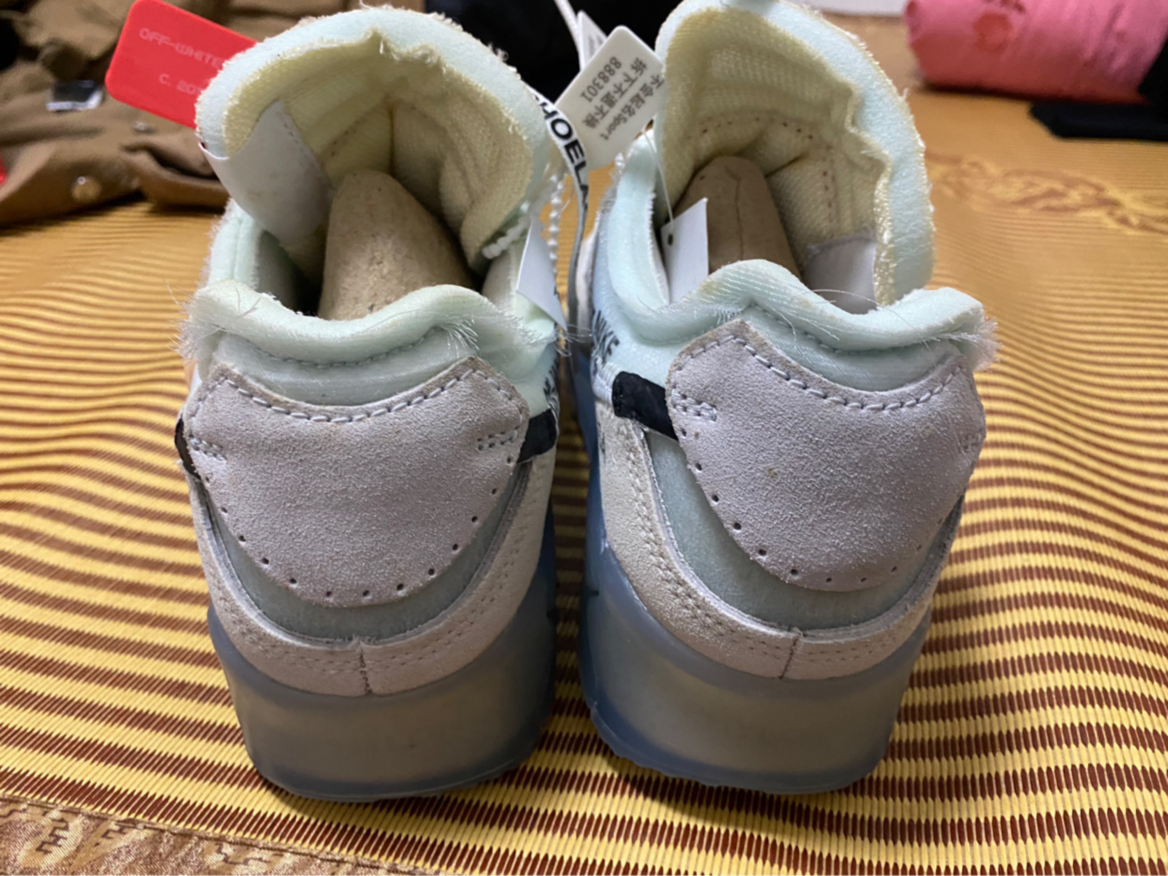 Off-White x Nike Air Max 90 All White review Brandon 02