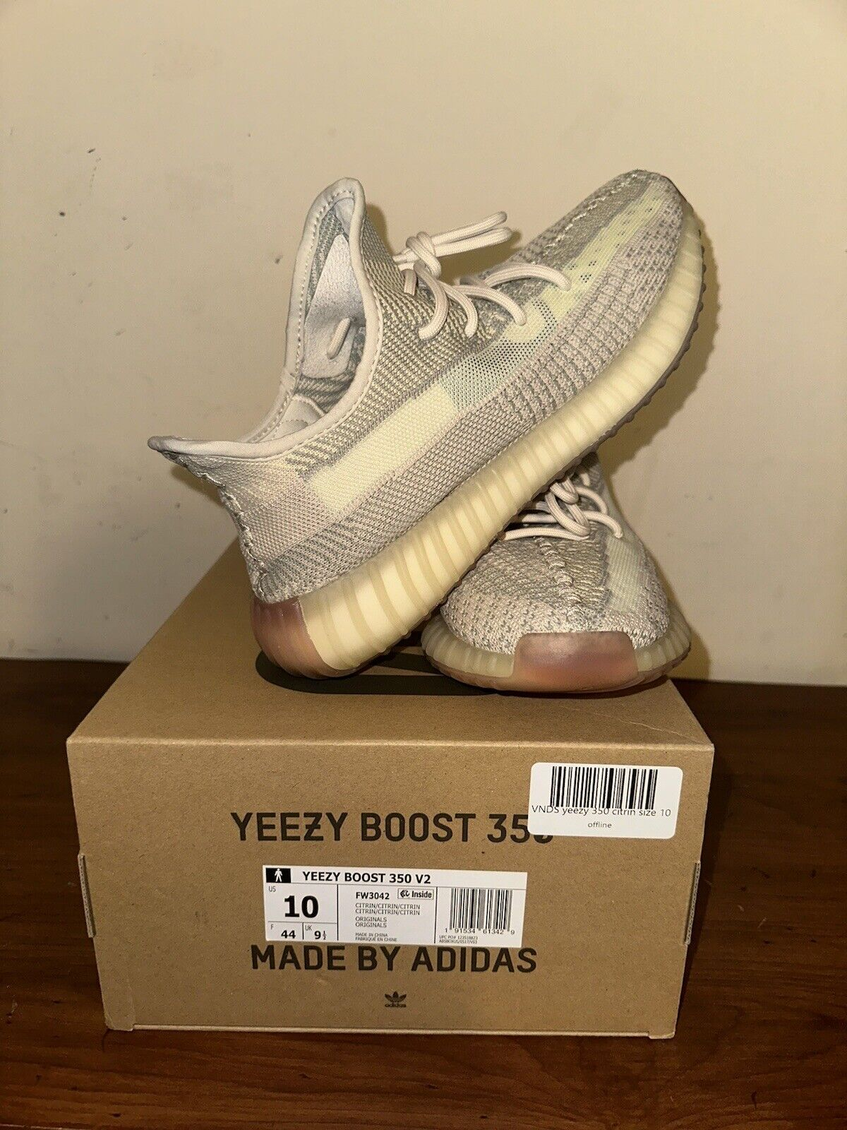 HK Adidas Yeezy 350 Boost V2 "Citrin Reflective" review David s. 02