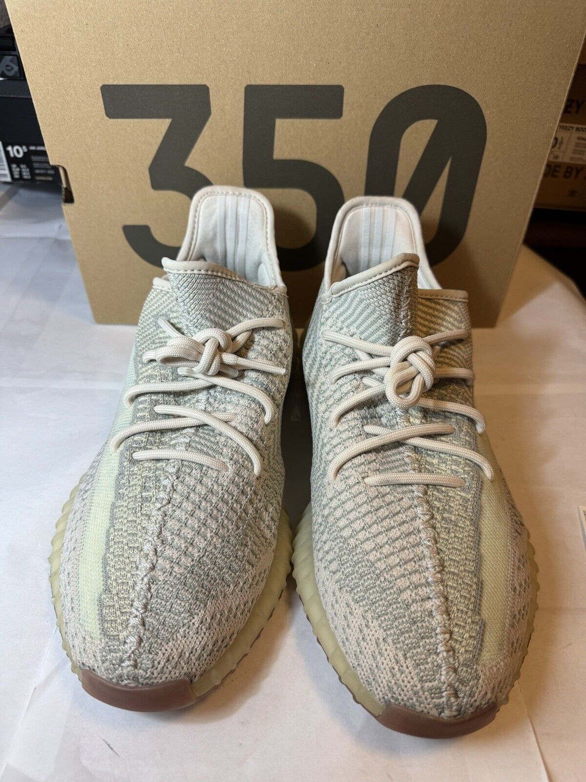 HK Adidas Yeezy 350 Boost V2 "Citrin Reflective" review Abby ballard 02