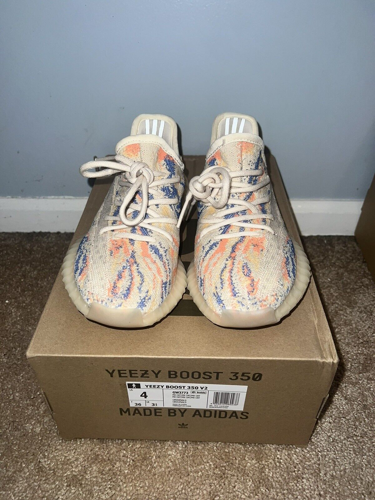 AH Adidas Yeezy Boost 350 V2 MX Oat review BIGG ANT 01