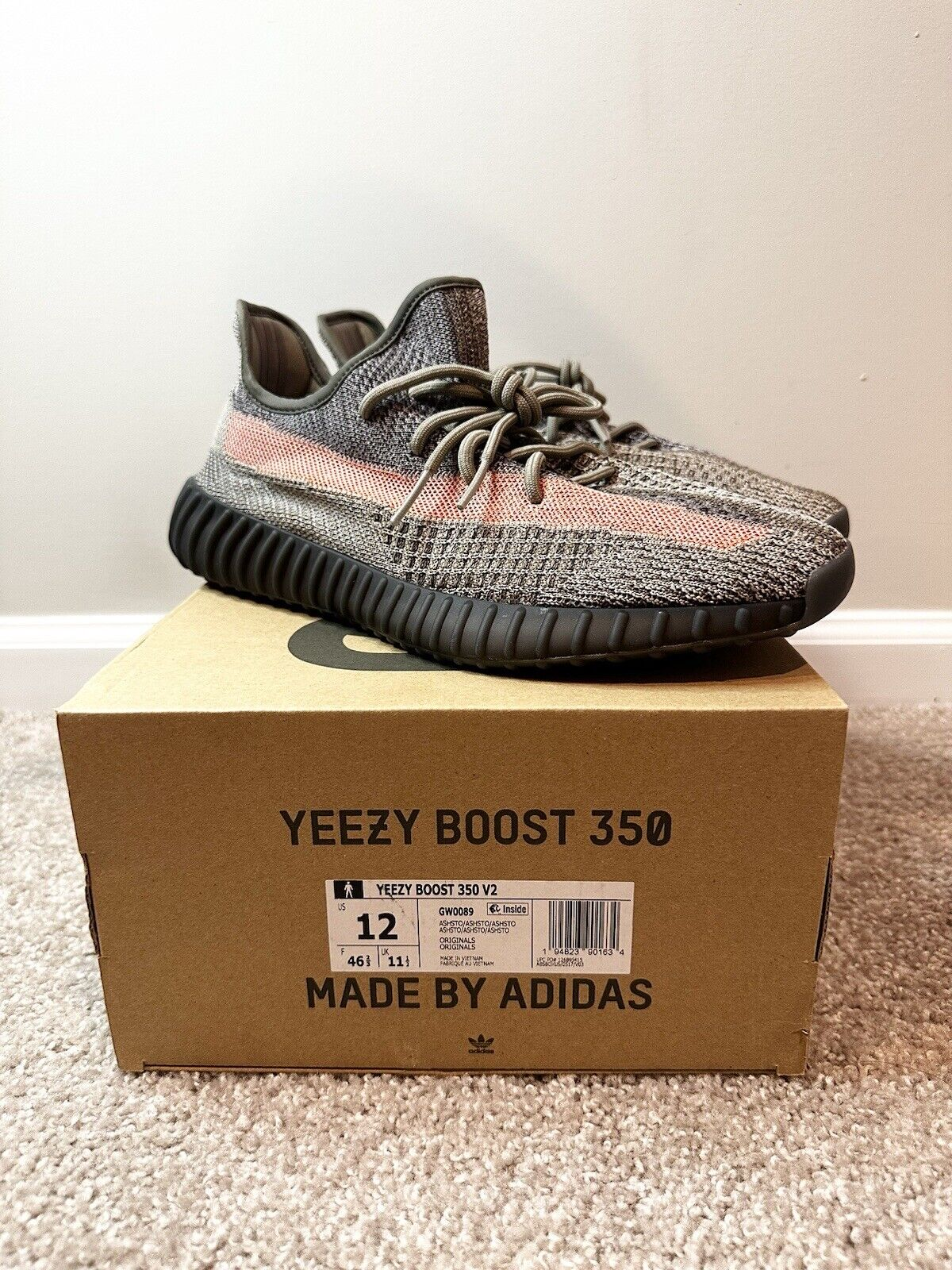 AH Adidas Yeezy Boost 350 V2 “Ash Stone” review Smokkkahontas