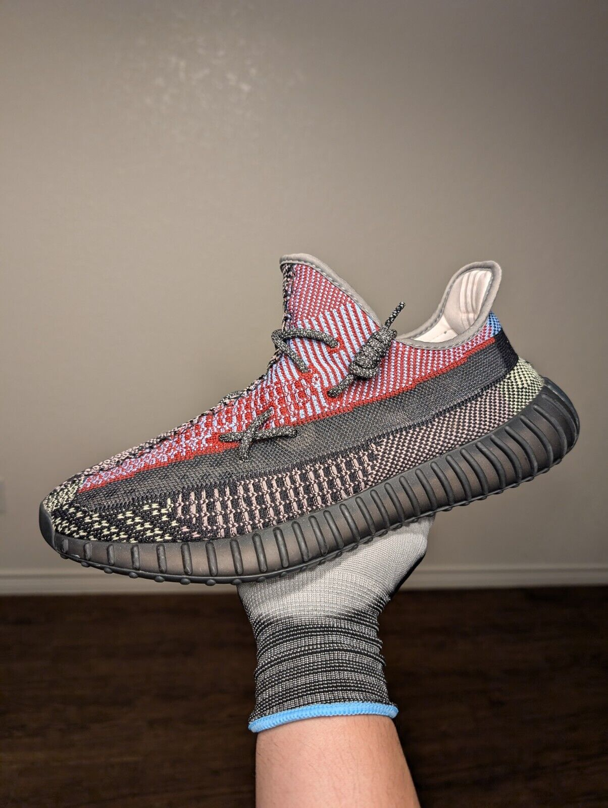 AH Adidas Yeezy Boost 350 V2 “Yecheil Reflective” Real Boost review Miguel R. 01