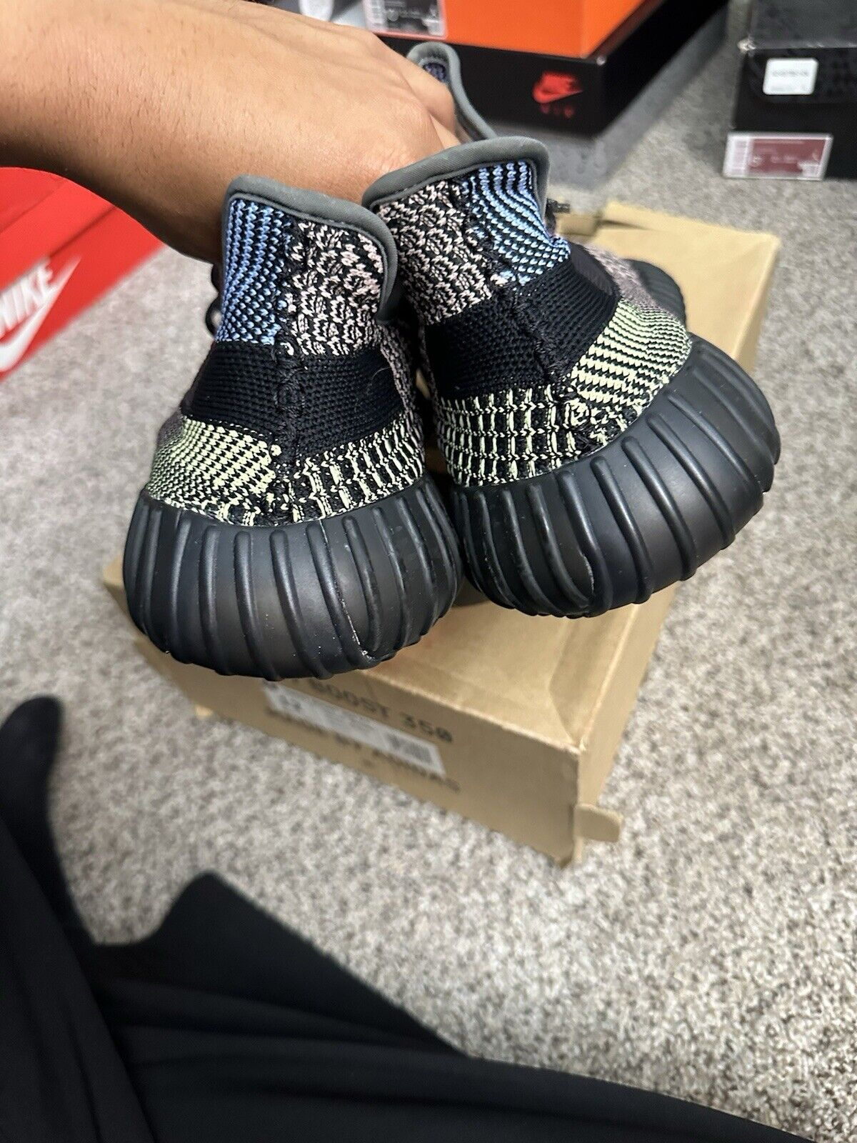 AH Adidas Yeezy Boost 350 V2 “Yecheil Reflective” Real Boost review Meagan Rekowski 01