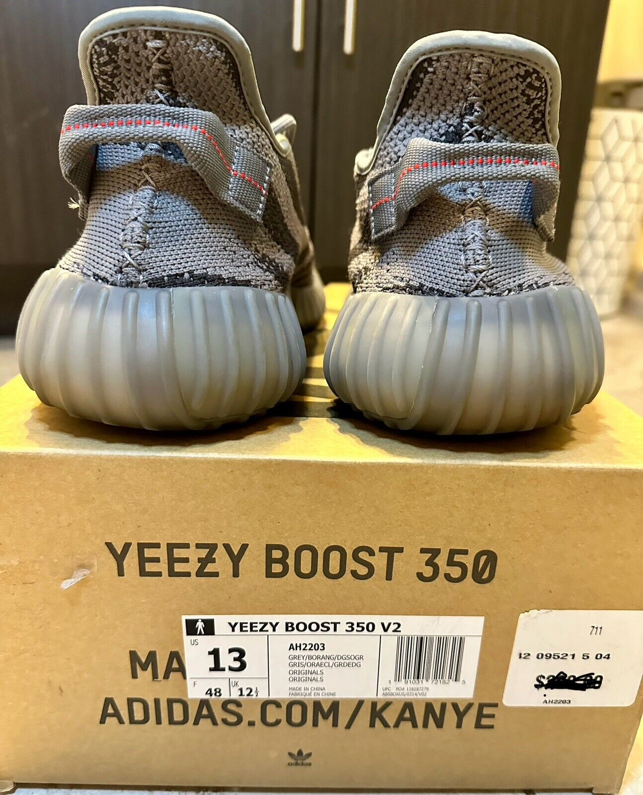 HK Adidas Yeezy Boost 350 V2 2.0 Bold Orange Real Boost review Krista Lynn Dorre 03