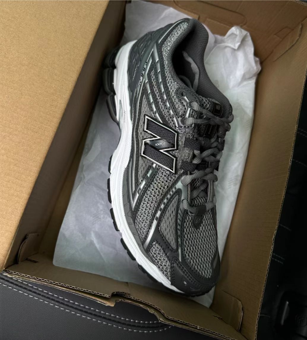 NEW BALANCE White Silver Grey RJS review grey