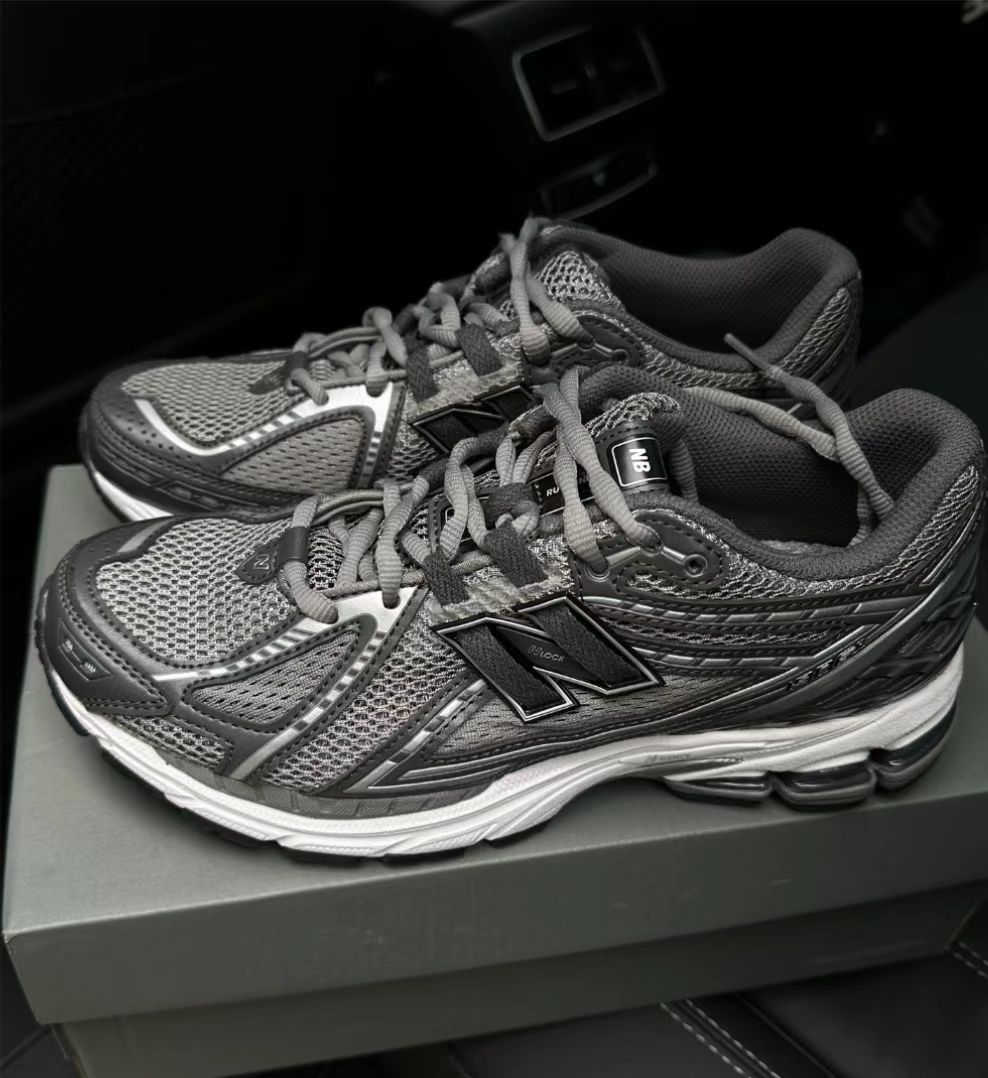 NEW BALANCE White Silver Grey RJS review jleleand