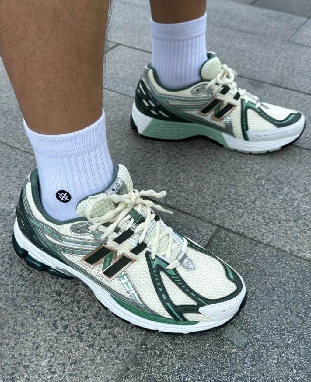 NEW BALANCE White Green review S. Wilkinson