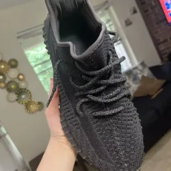 HK Adidas Yeezy Boost 350 V2 Black review Checkmate730
