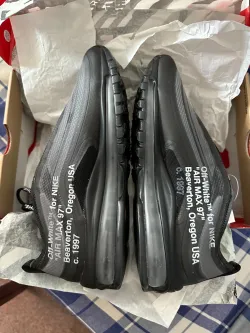 Off-White x Nike Air Max 97“All Black” review Leo  03