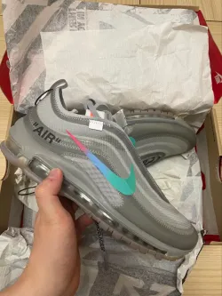 OFF WHITE X Nike Air Max 97 “Wolf Grey Menta” review Mike 03