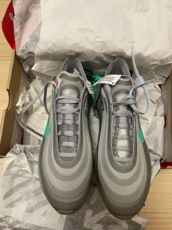 OFF WHITE X Nike Air Max 97 “Wolf Grey Menta” review Mike 04