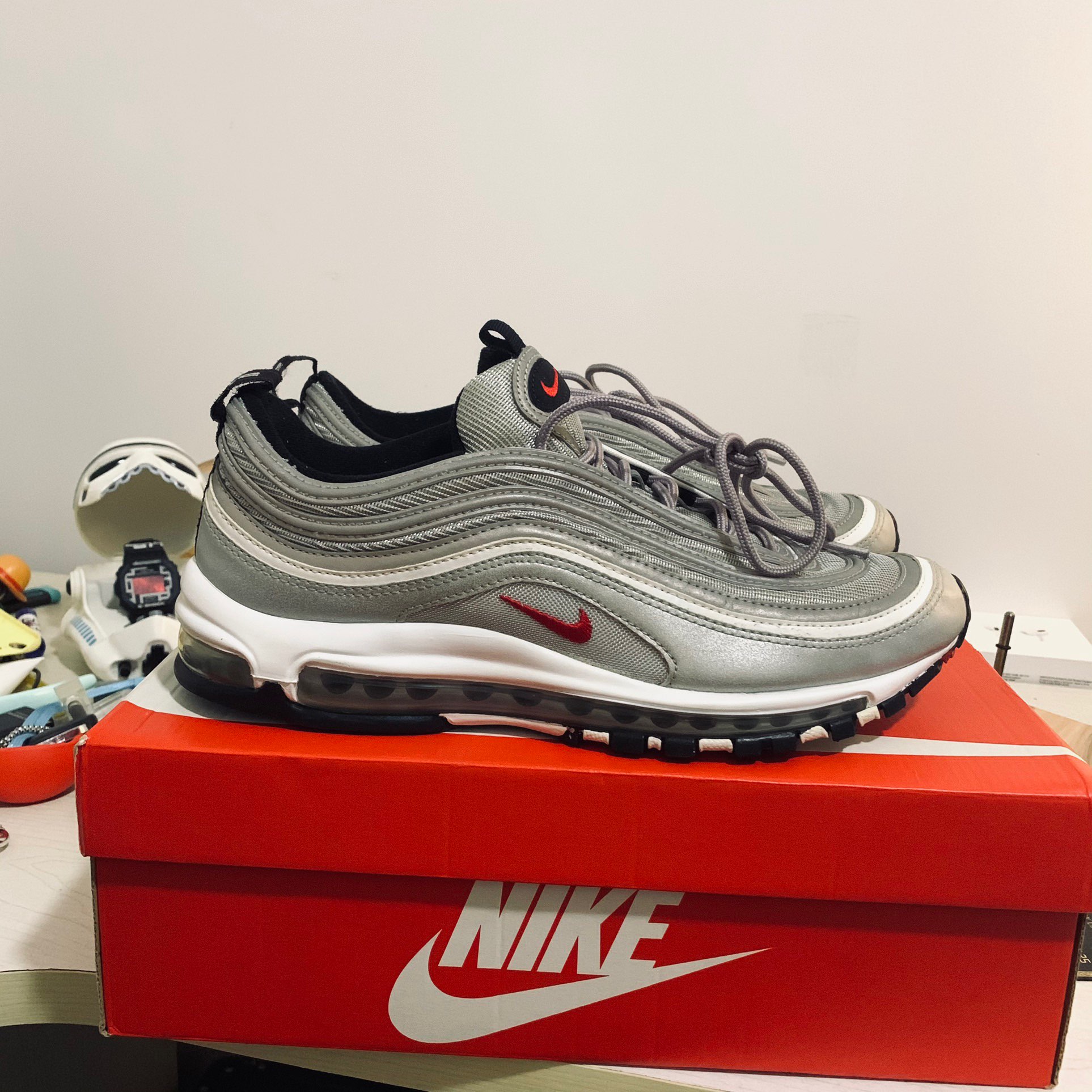 Nike Air Max 97 OG Silver Bullet review Kevin