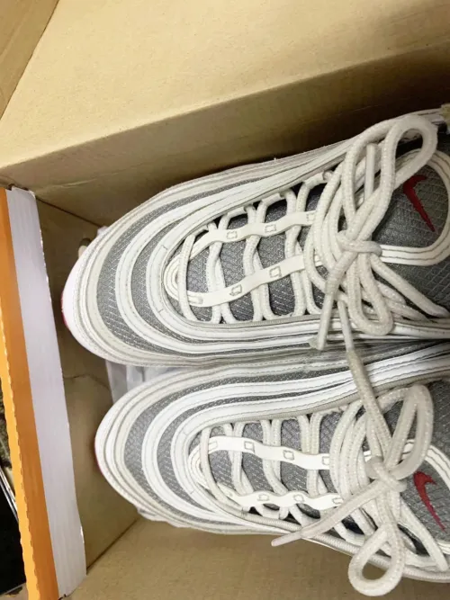 Nike Air Max 97 White Bullet review 