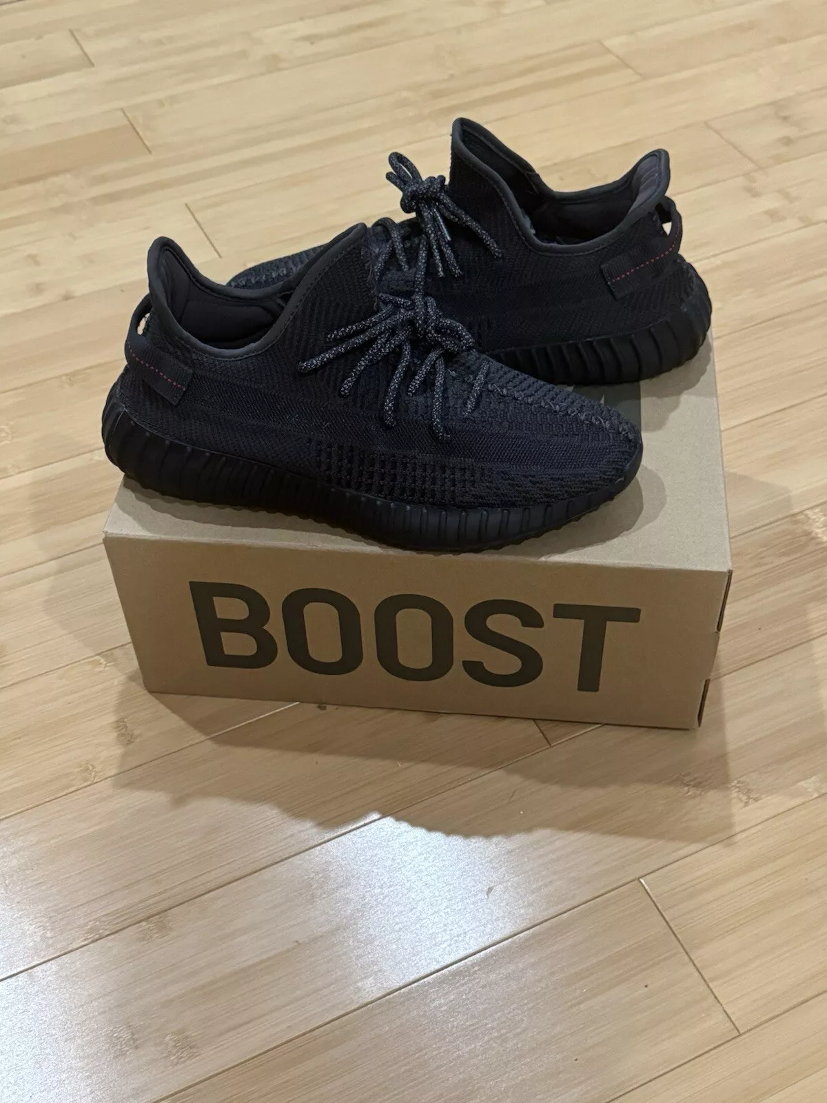 HK Adidas Yeezy Boost 350 V2 Static Black Reflective  review Gregory S. 01