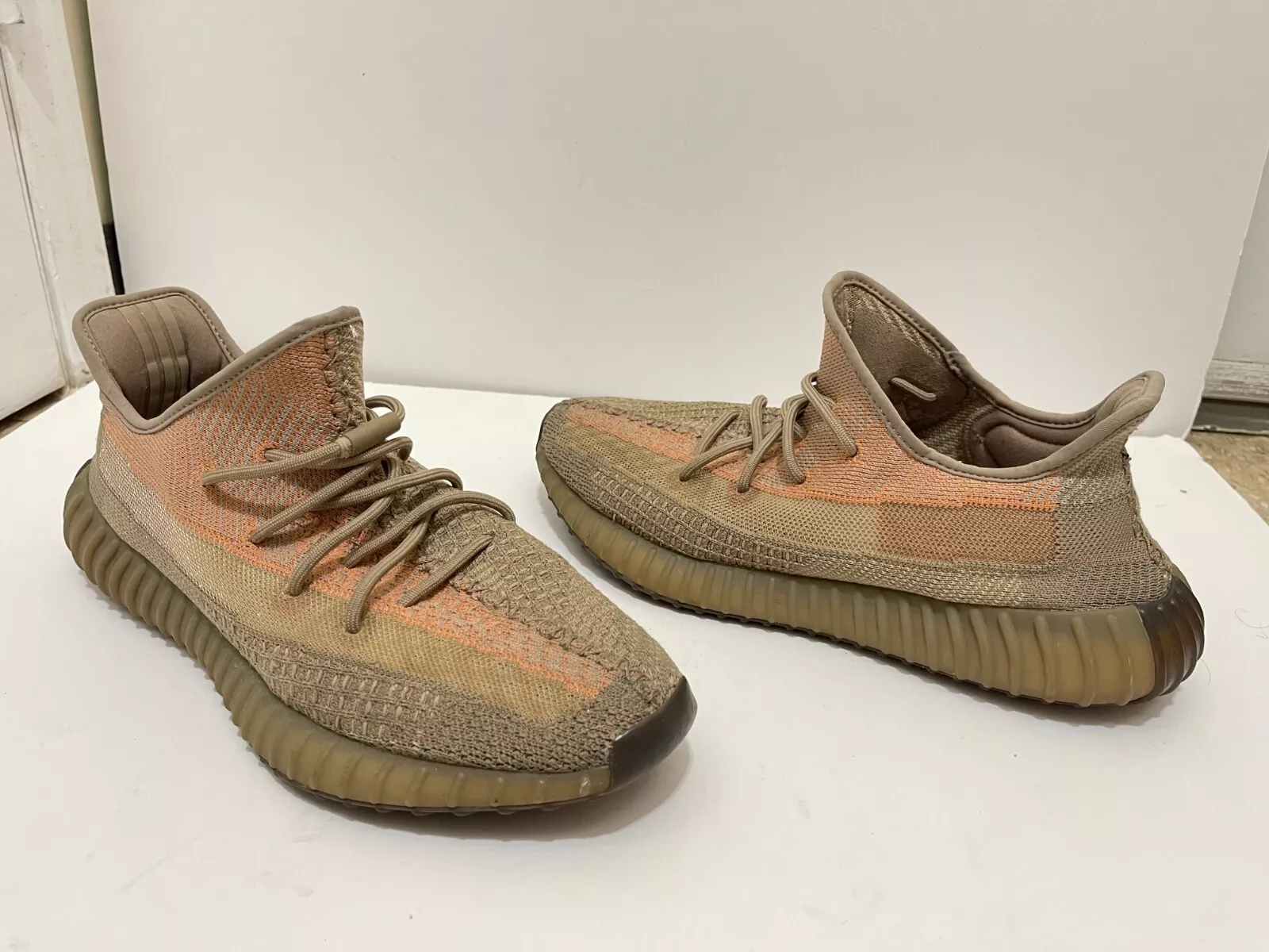 HK Adidas Yeezy Boost 350 V2 Brown Orange review Nezz 02