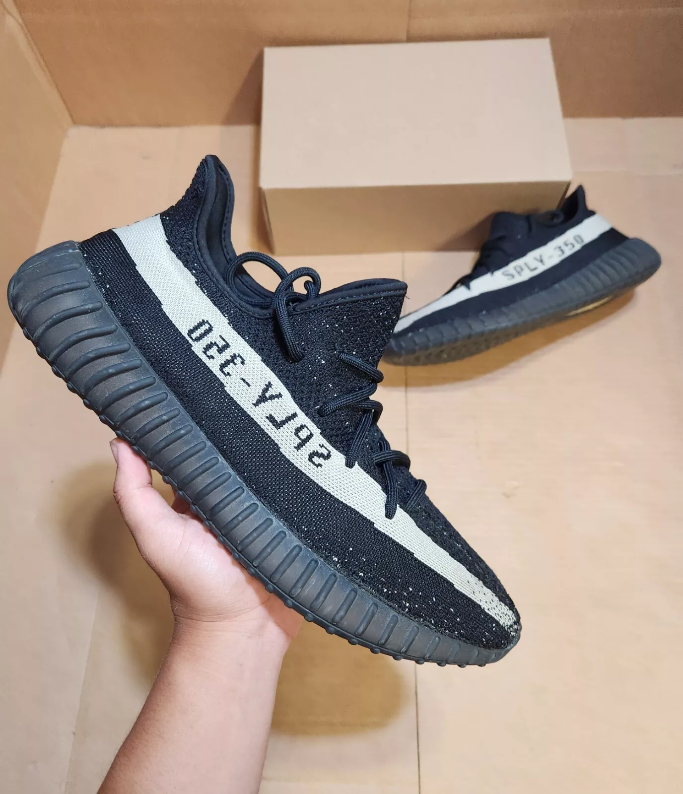 OG Adidas Yeezy Boost 350 V2 Black White review Diane