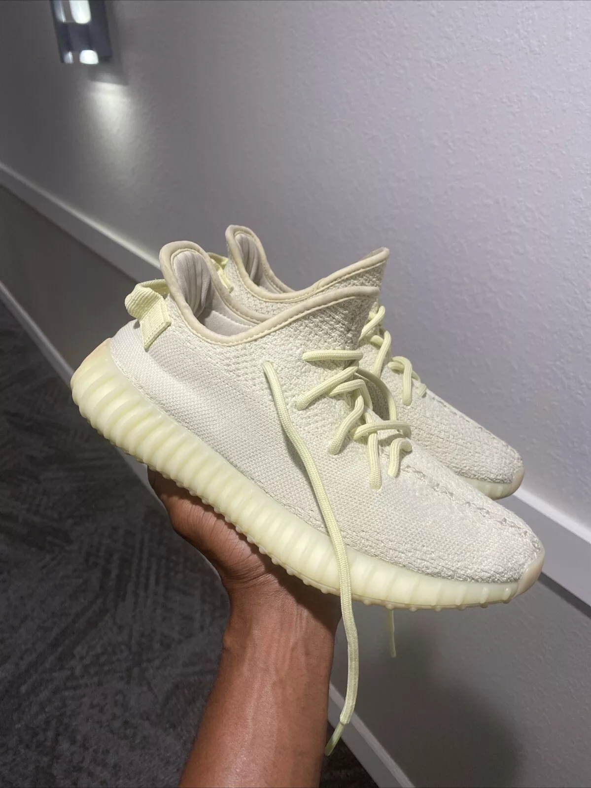 AH Adidas Yeezy 350 Boost V2 “Butter”  review Trecia Jeter 01