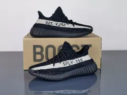 AH Adidas Yeezy Boost 350 V2 Core Black/White Real Boost review Michael Jones 02