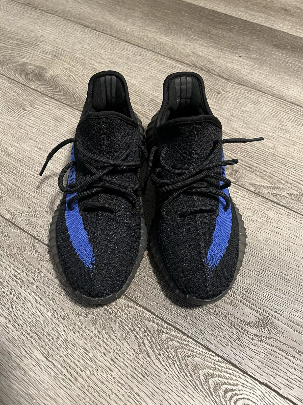OG Adidas Yeezy Boost 350 V2 Black Blue review Mark 02