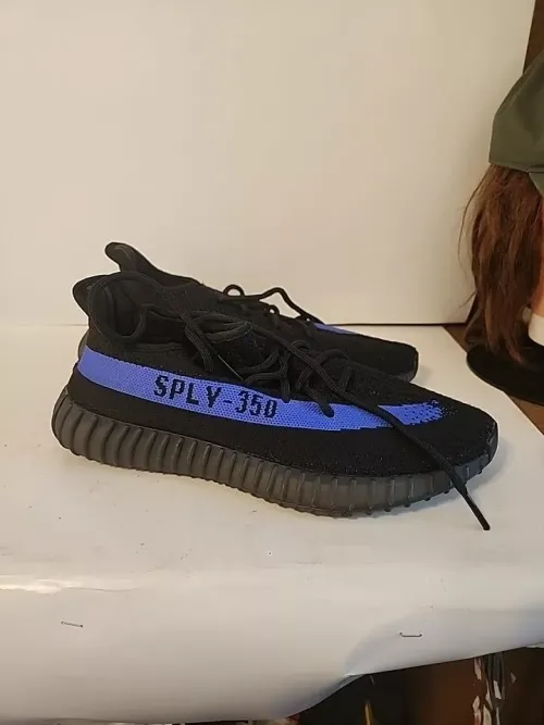 OG Adidas Yeezy Boost 350 V2 Black Blue review 
