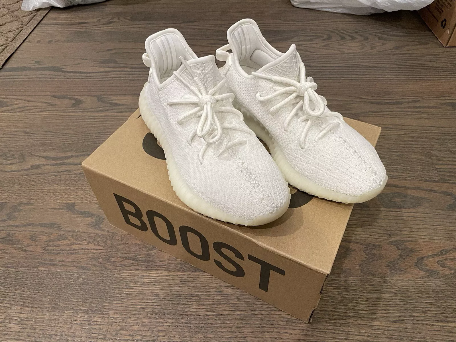 AH Adidas Yeezy Boost 350 V2 Cream White Real Boost review Justrekin2 02