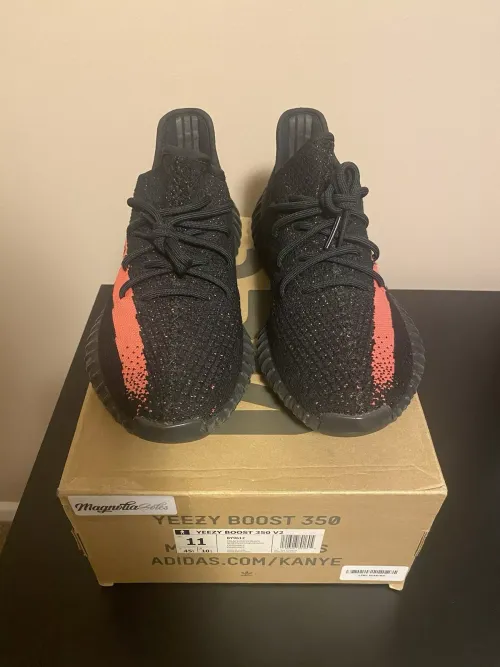 OG 350 V2 adidas Yeezy Boost 350 V2 “Core Black Red” review 