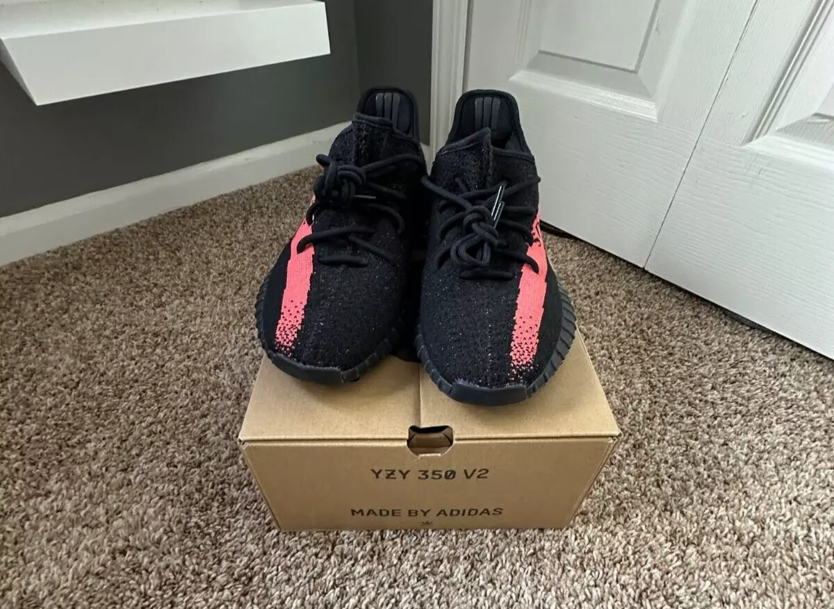 OG 350 V2 adidas Yeezy Boost 350 V2 “Core Black Red” review Jenna 02