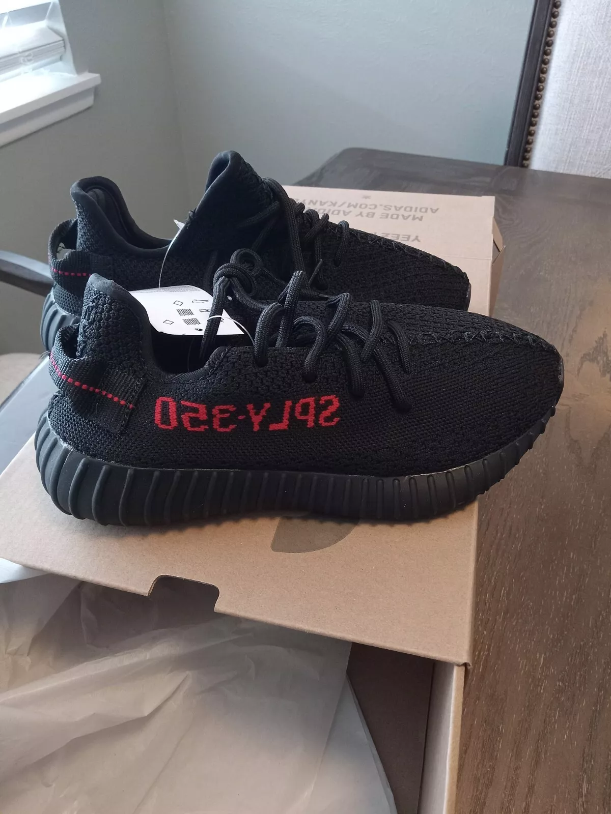 🔥🔥🔥Adidas Yeezy Boost 350 V2 Bred  review Jason