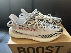 🔥🔥🔥Adidas Yeezy Boost 350 V2 Zebra  review Tmzprodj 02