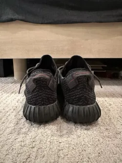 OG Adidas originals Yeezy Boost 350 Pirate Black review Lacy 02