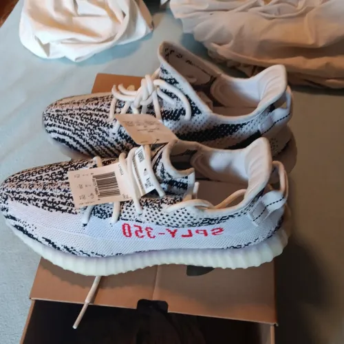 OG Adidas Yeezy Boost 350 V2 Zebra Real Boost review 