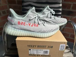 OG Adidas Yeezy Boost 350 V2 "Blue Tint” review Michelle Beerbower 02