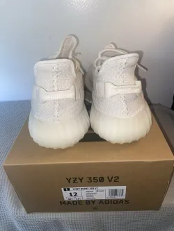 🔥🔥🔥Adidas Yeezy Boost 350 V2 Cream White Real Boost review Patrick M. 01