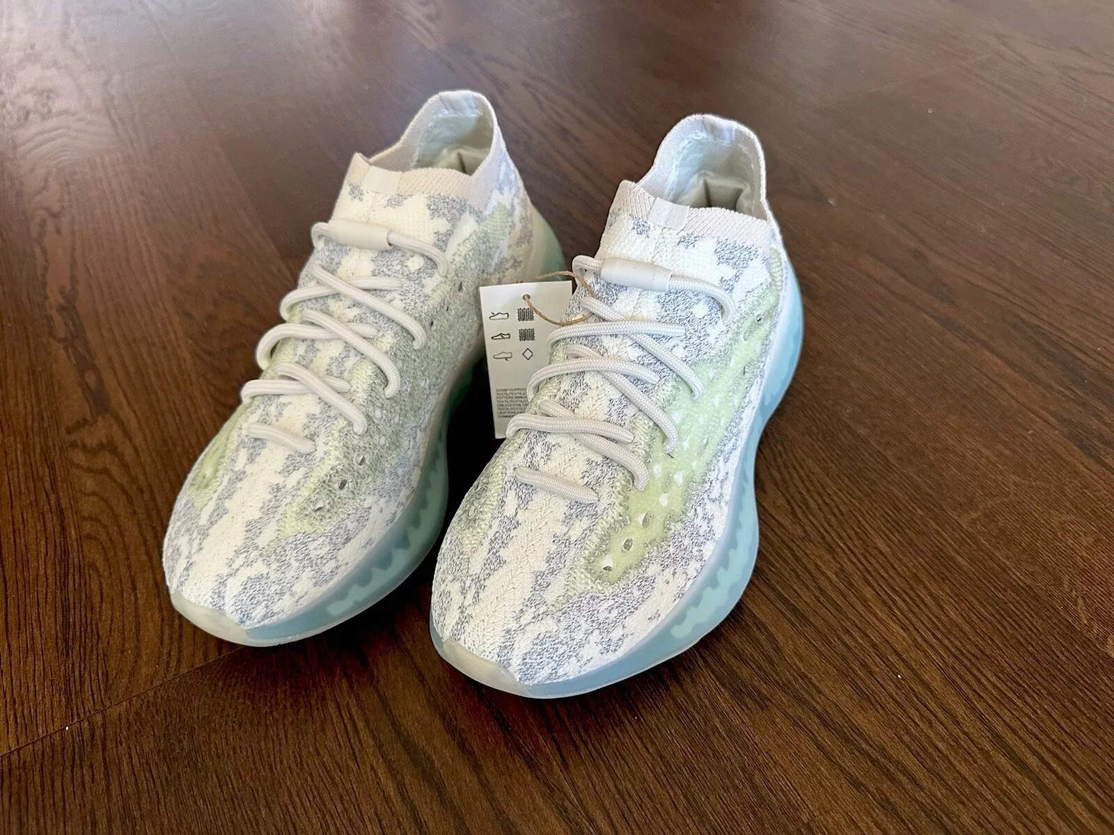 AH Adidas Yeezy Boost 380 Mist Blue Gray White review Kel Gar 01