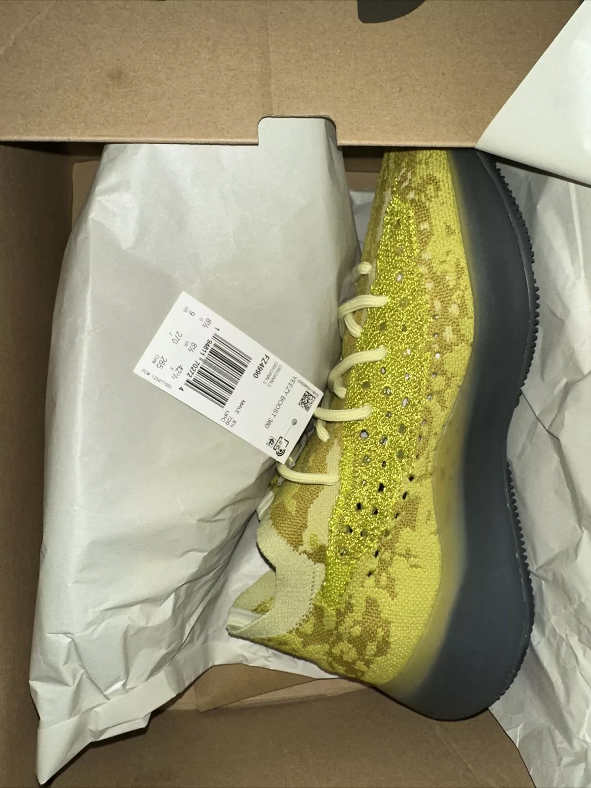 AH Adidas Yeezy Boost 380 Hylte Glow FZ4990 review Kevyn L Pugh