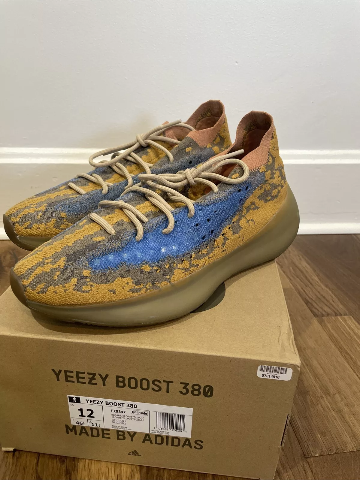 AH Adidas Yeezy Boost 380 Blue Oat review Cynthia 01