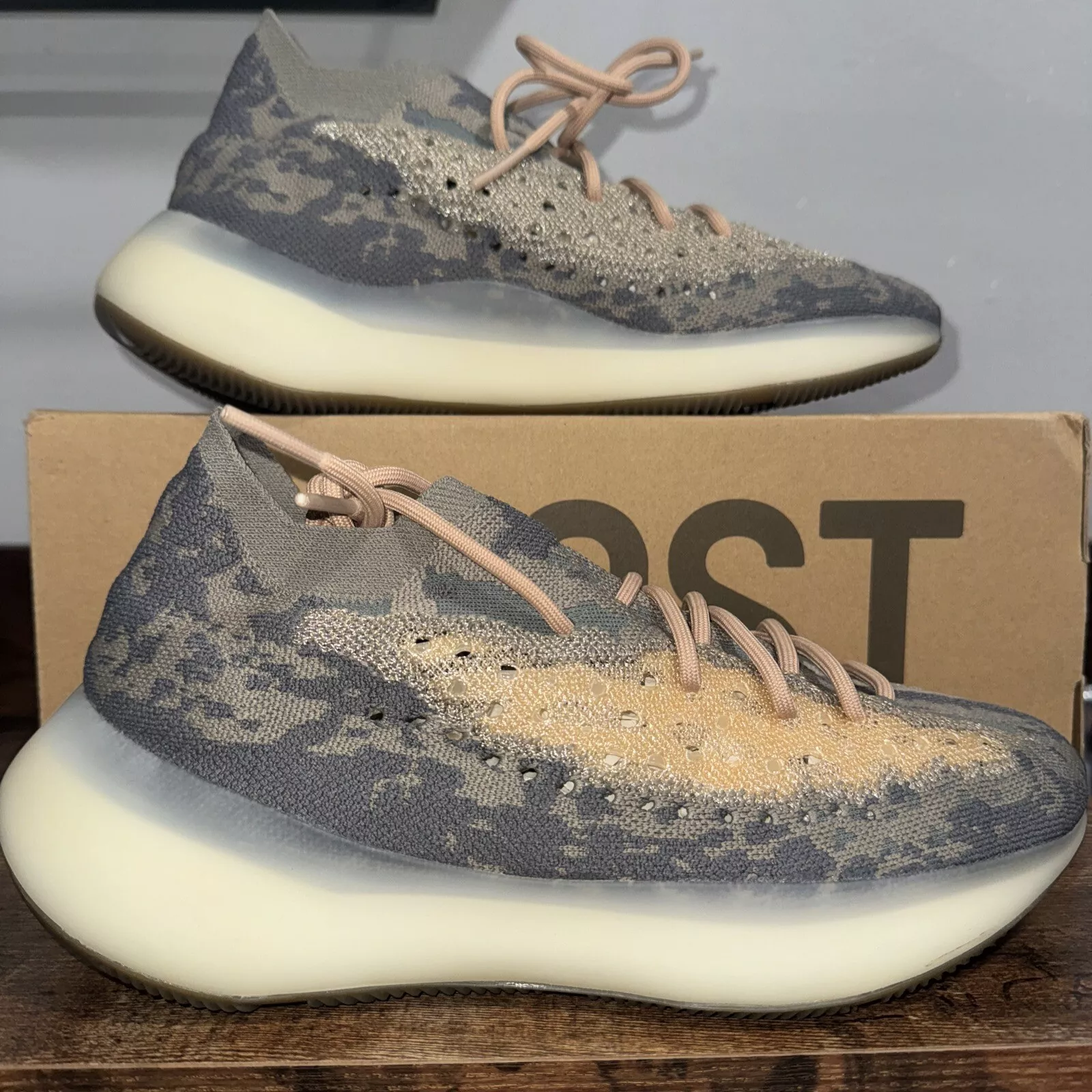 AH Adidas Yeezy Boost 380 Mist Reflective Real Boost review Eddie Barber 01